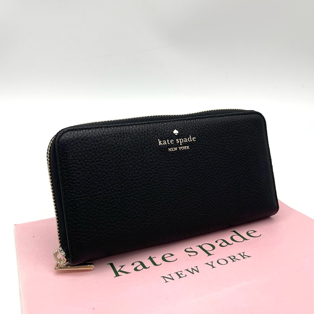 Kate Spade Large Leila Continental Wallet Black